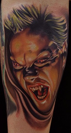 Mike Demasi - Lost boys portrait tattoo